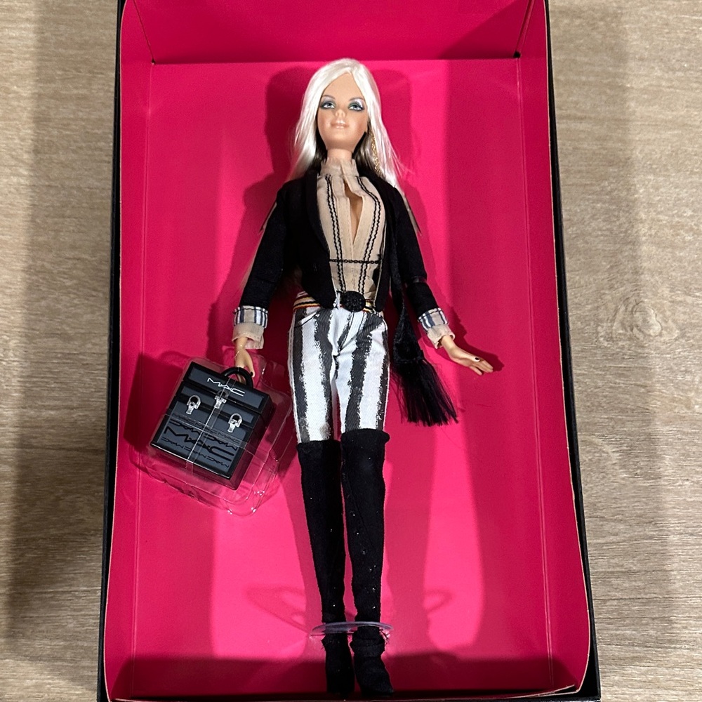 MAC Cosmetics Barbie Doll with Black Boots - Picture 5 of 5